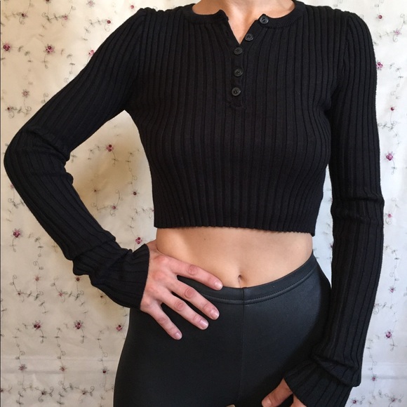 SOLD😊Unif x Urban Outfitters Cropped Sweater - Picture 2 of 4